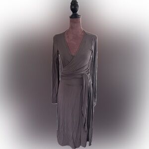 THEORY faux Wrap Dress